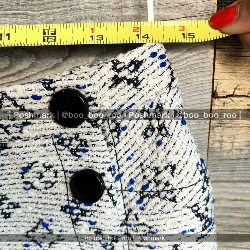 Louis Vuitton Monogram Logo Print, Mini Skirt, Ready-to-Wear, white & blue - Picture 7 of 15